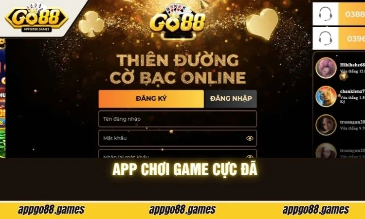 App chơi game cực đã